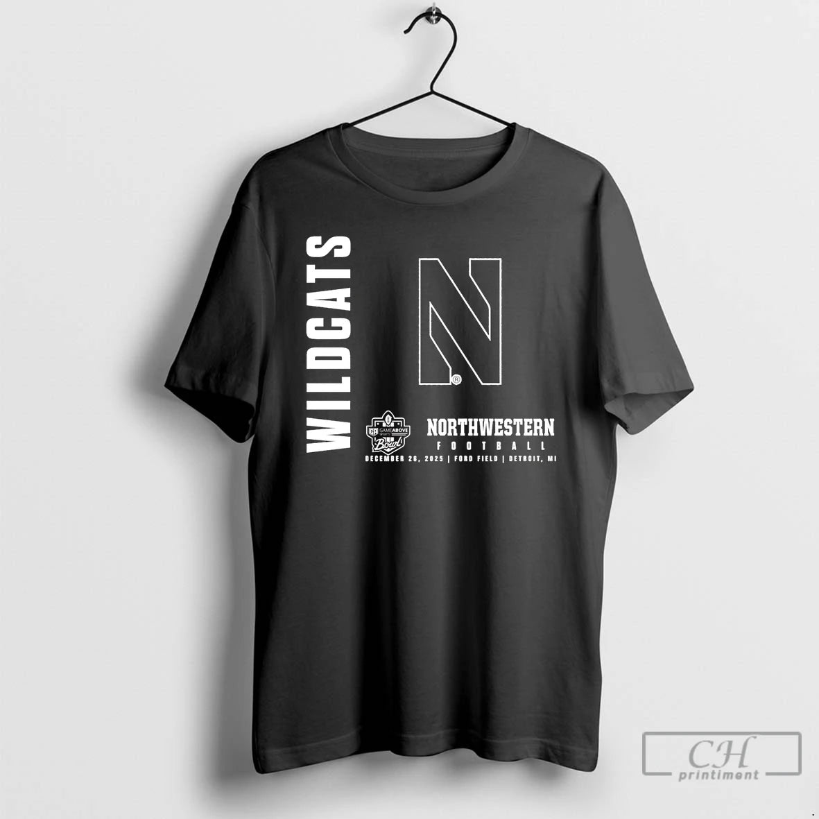 Classic Northwestern Wildcats 2025 Gameabove Sports Bowl