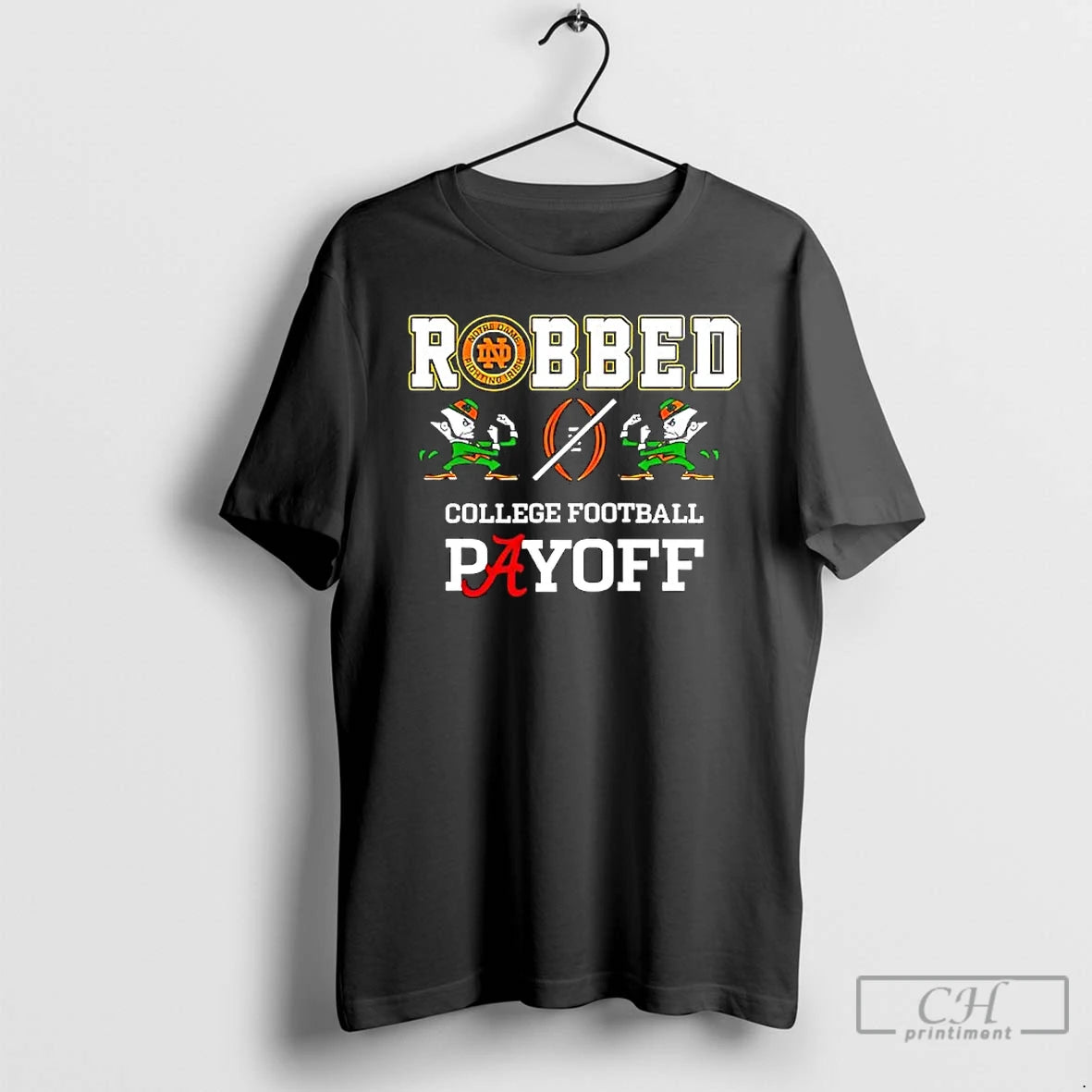 Classic Notre Dame Football Robbed Playoff