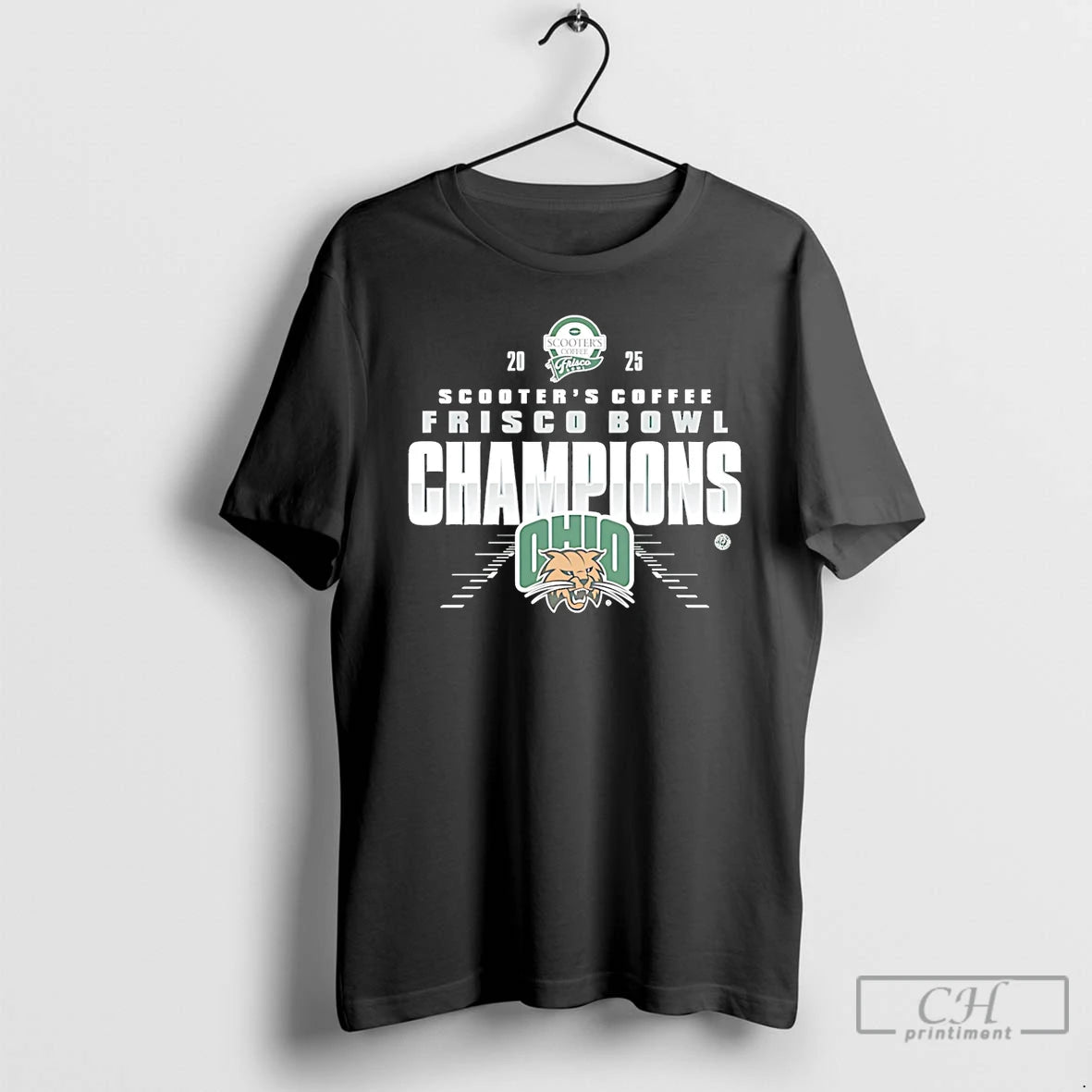 Classic Ohio Bobcats 2025 Scooters Coffee Frisco Bowl Champions