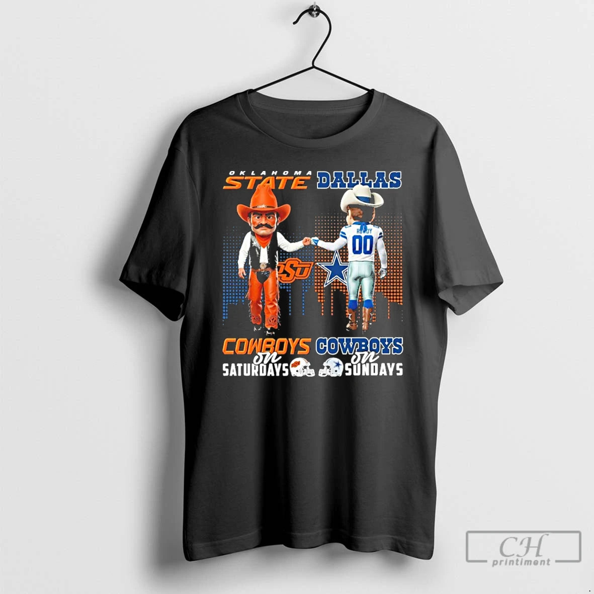 Classic Oklahoma Cowboys On Saturdays X Dallas Cowboys On Sundays