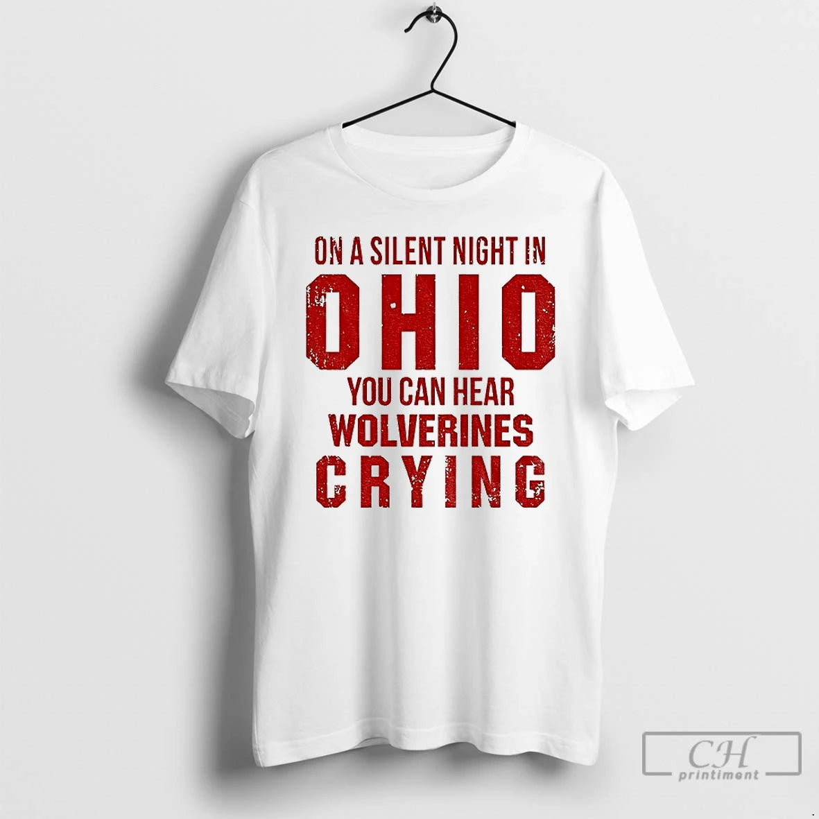 Classic On A Silent Night In Ohio You Can Hear Wolverines Crying Ohio State Beat