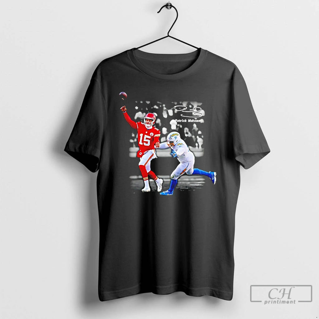 Classic Patrick Mahomes Kc Chiefs Vs Chargers Signature