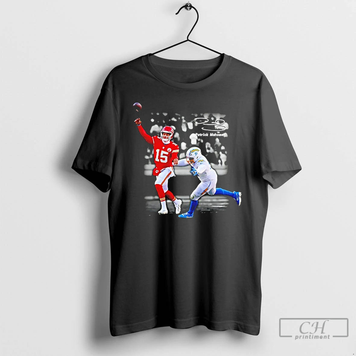 Classic Patrick Mahomes Kc Chiefs Vs Chargers Signature