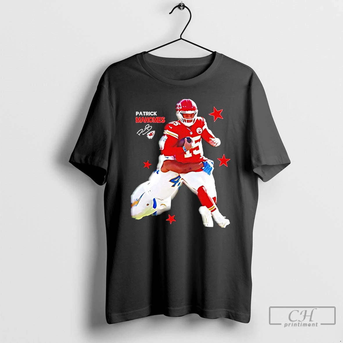 Classic Patrick Mahomes Kc Chiefs Vs La Chargers Signature