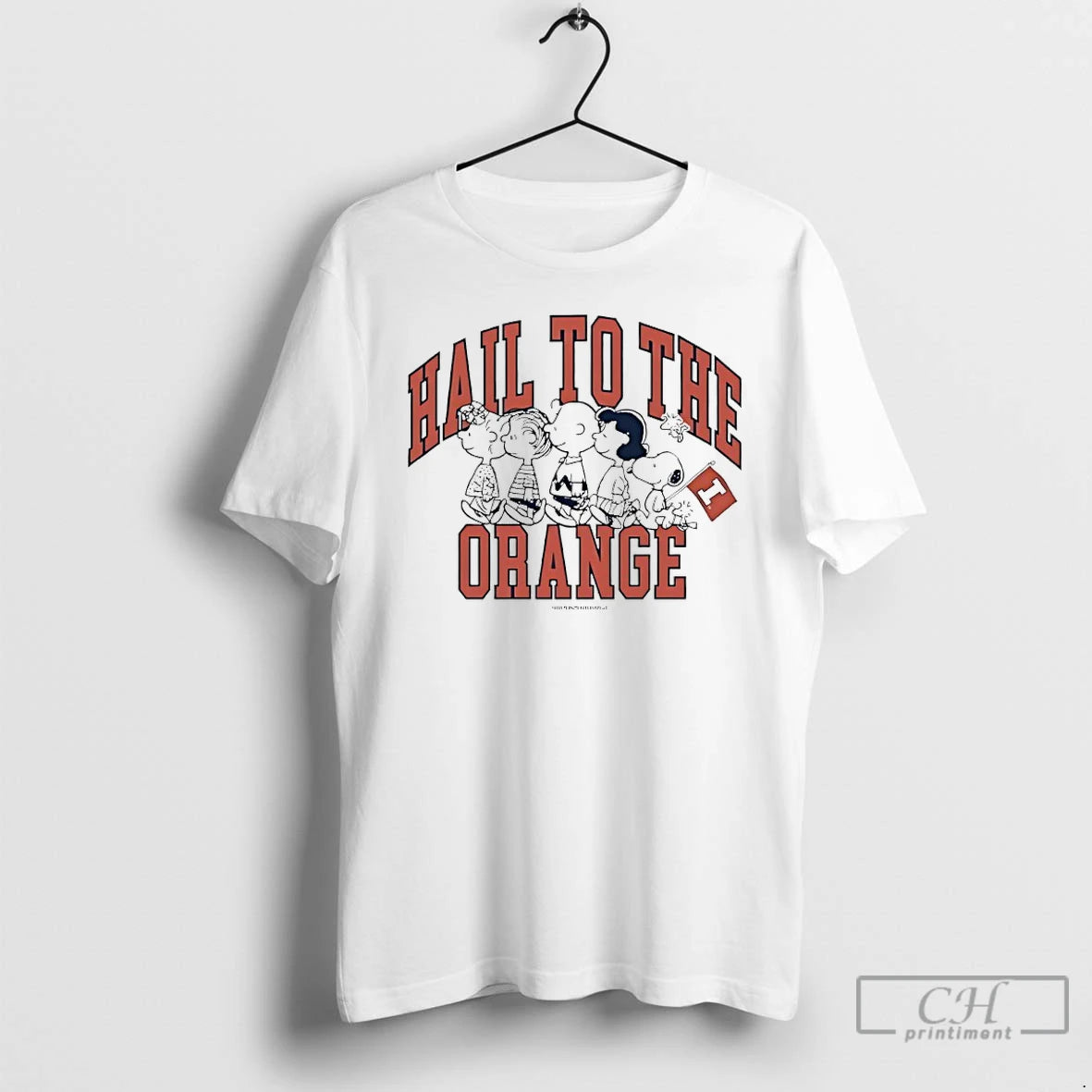 Classic Peanuts X Illinois Fighting Illini Hall To The Orange