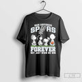 Classic Peanuts X Nba San Antonio Spurs Forever Not Just When We Win T Shirts