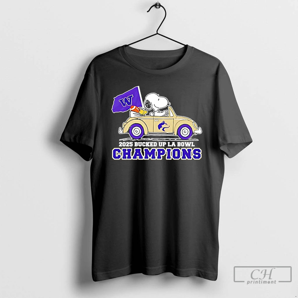 Classic Peanuts X Washington Huskies 2025 Bucked Up La Bowl