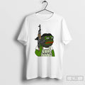 Classic Pepe Ak47 Green Frog