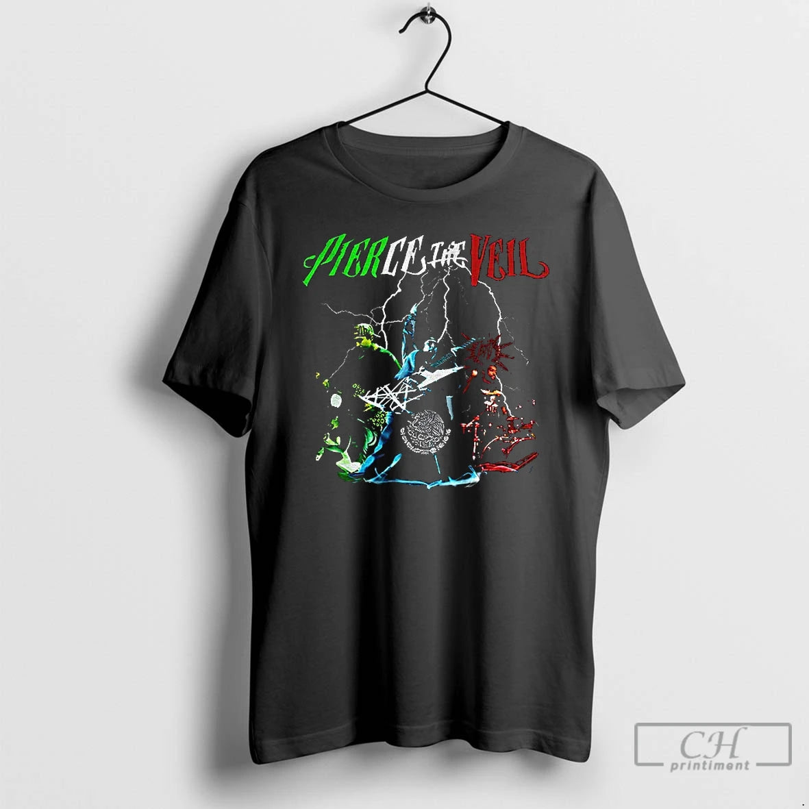 Classic Pierce The Veil Band Jaws Of Life Graphic
