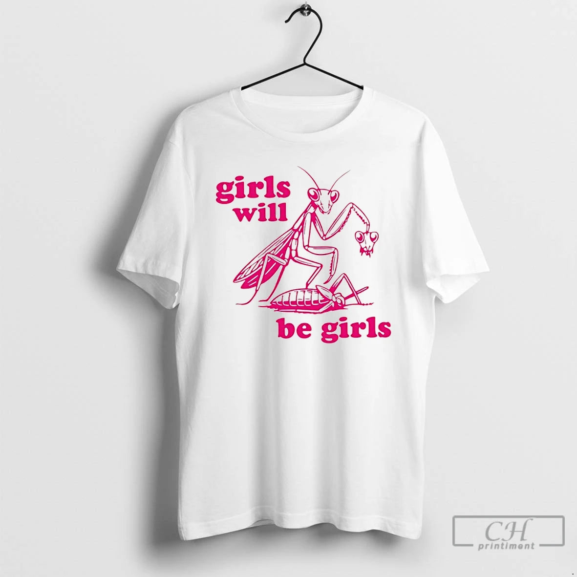 Classic Praying Mantis Girls Will Be Girls