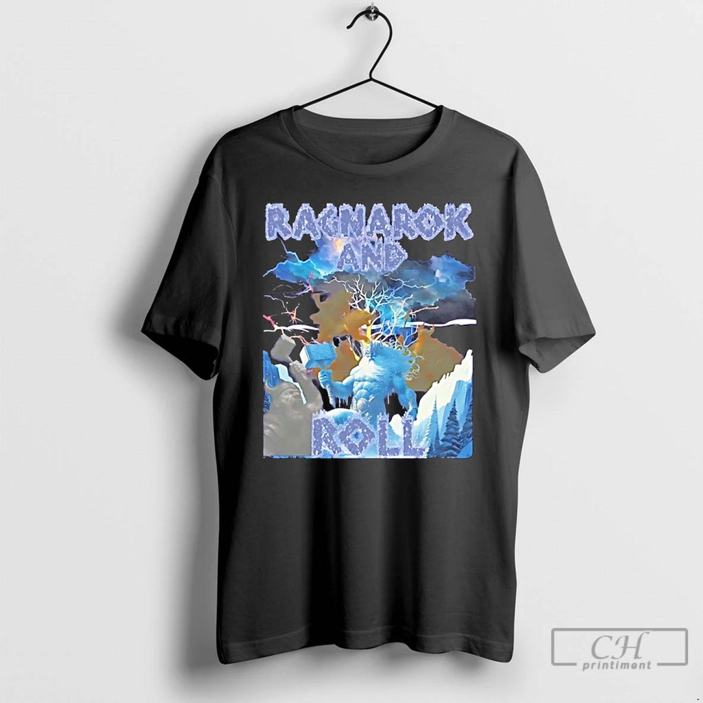 Classic Ragnarok And Roll Minnesota Vikings Graphic