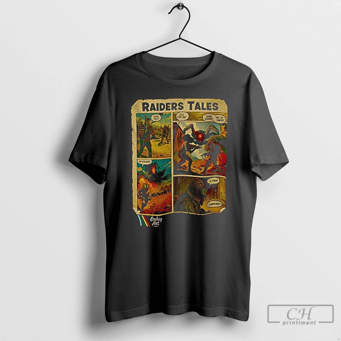 Classic Raiders Tales Comic Looter Scene Arc Raiders Inspired