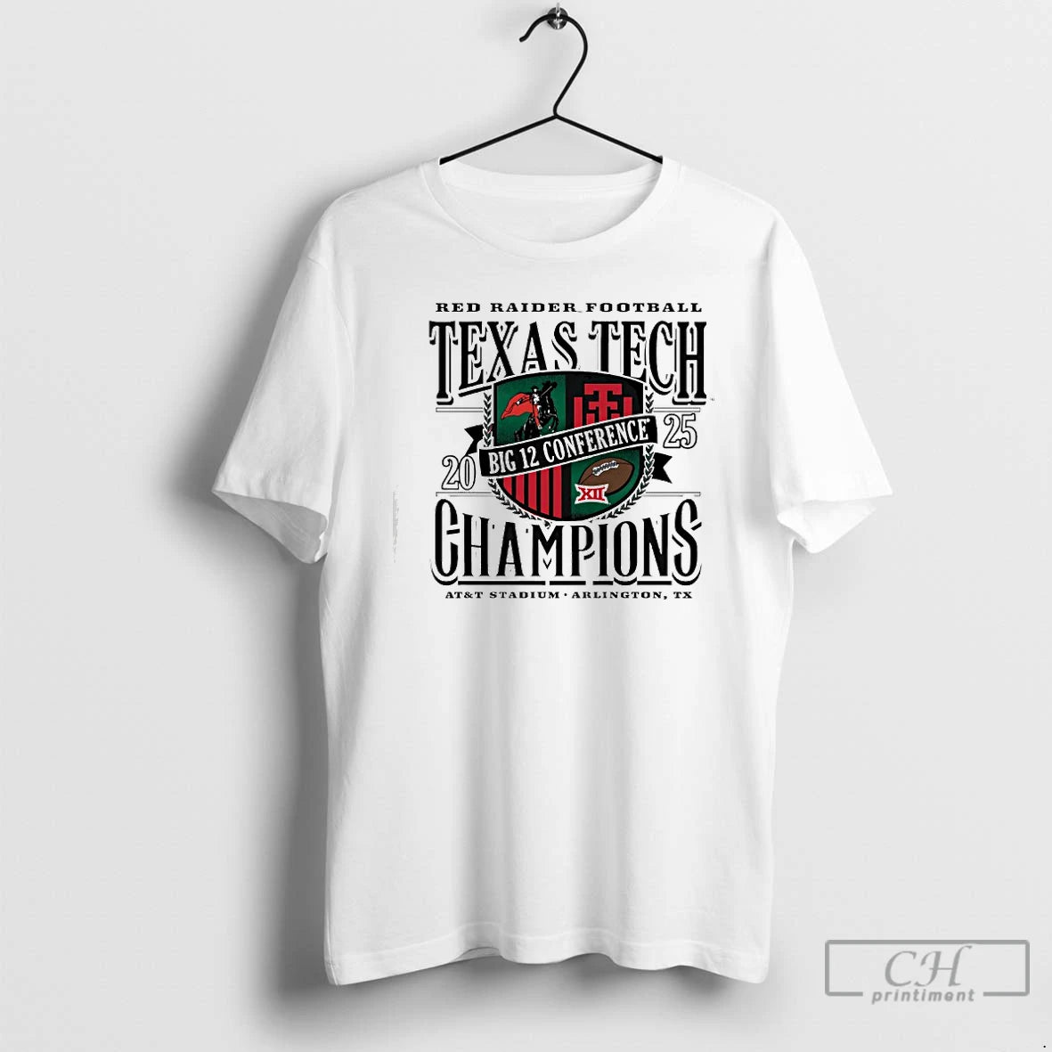 Classic Red Raiders Football Texas Tech Big 12 Champions Generation Talent