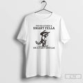 Classic Retro Smart Fella Raccoon Youre Either A Smart Fella