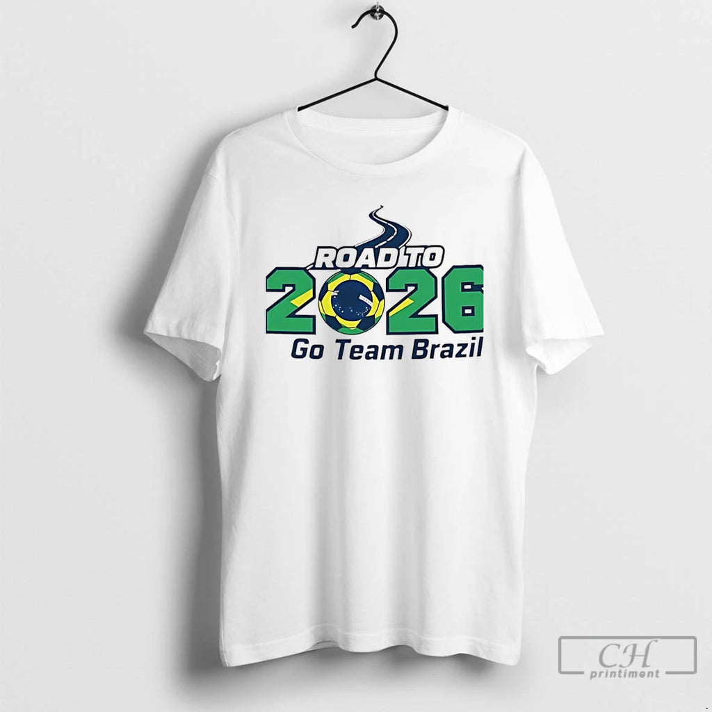 Classic Road To 2026 Go Team Brazil Fan Gear Soccer Christmas