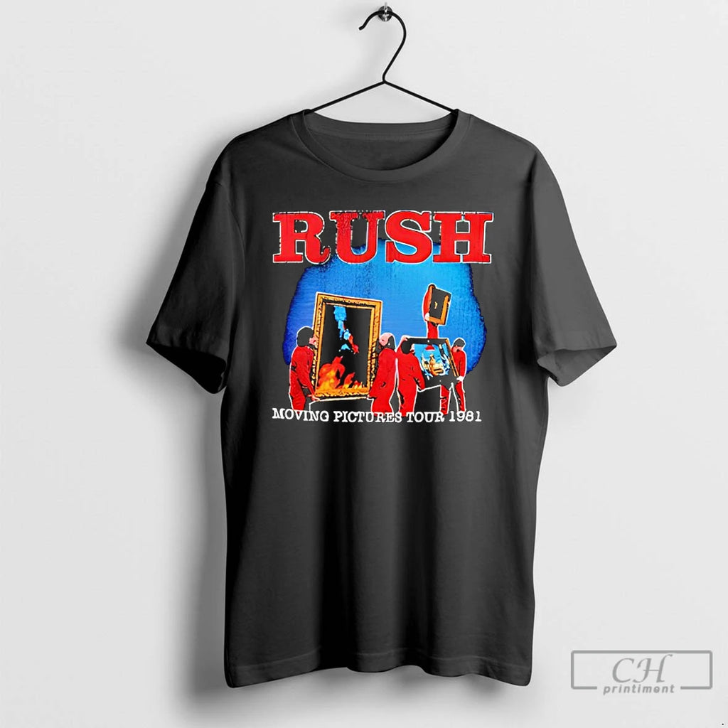Classic Rush Moving Pictures 1981 Tour