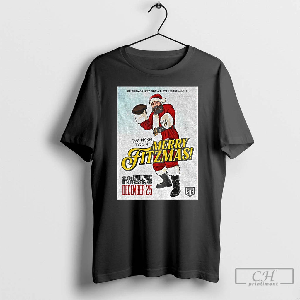 Classic Ryan Fitzpatrick We Wish You A Merry Fitzmas Movie Christmas