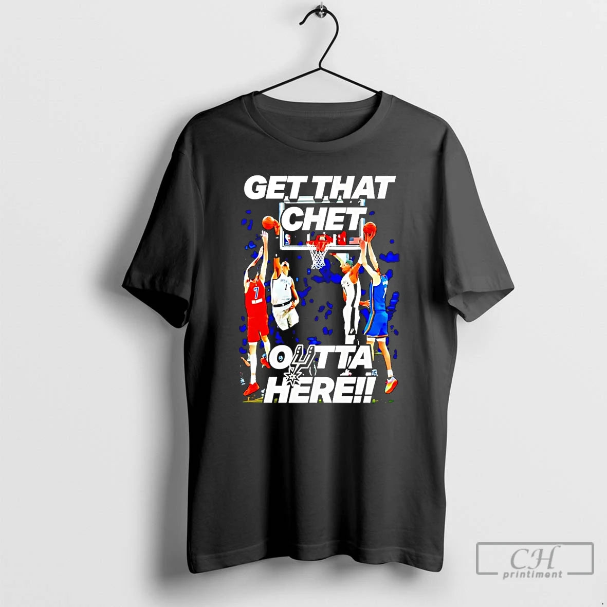 Classic San Antonio Spurs Get That Chet Outta Here