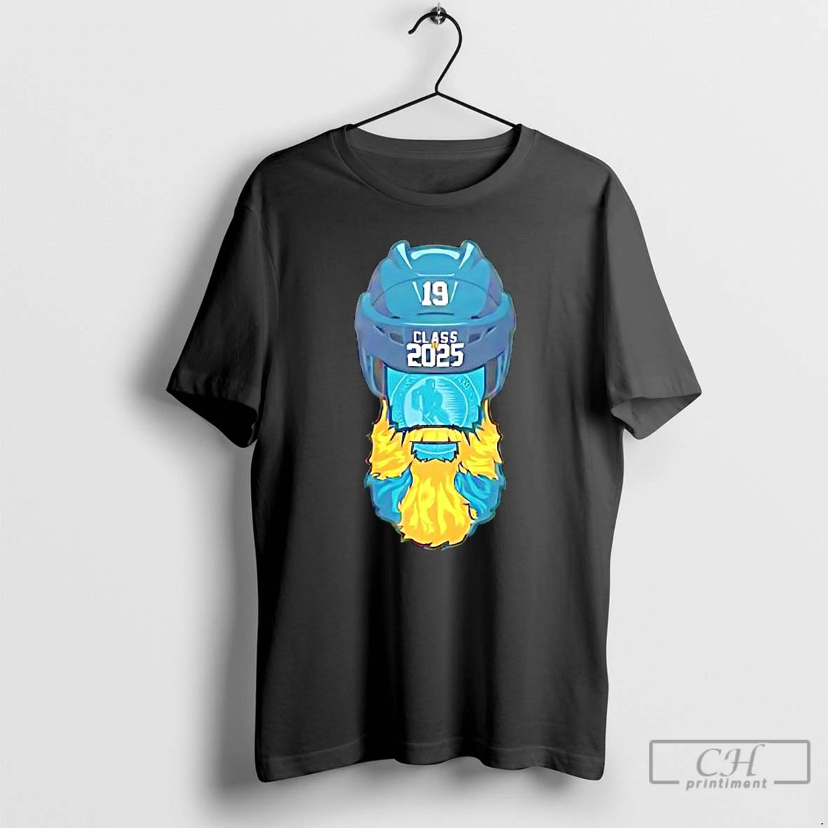 Classic San Jose Sharks Jumbo Hall Of Fame Beard Logo
