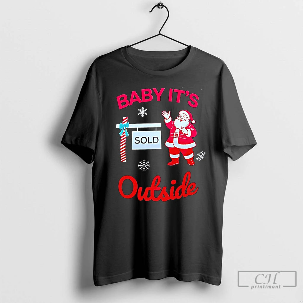 Classic Santa Claus Baby Its Cold Outside Christmas