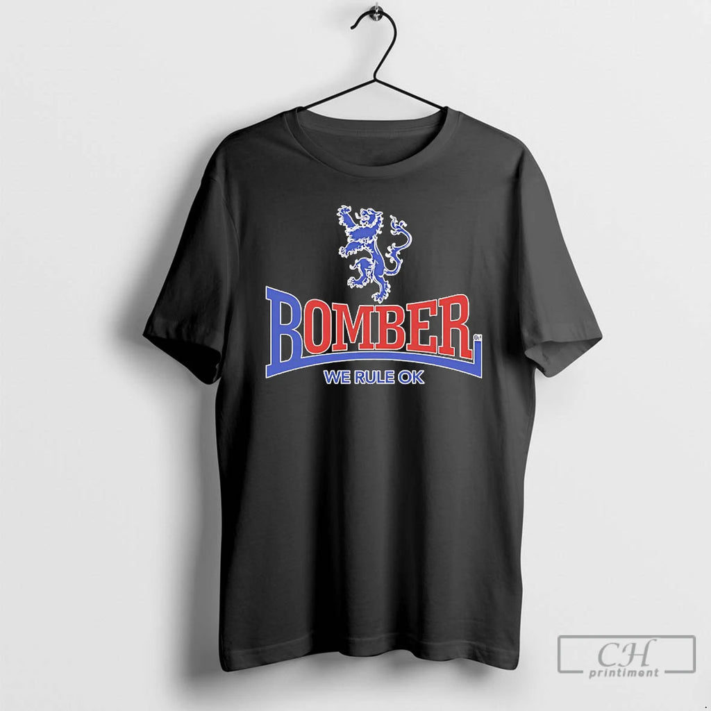 Classic Scottish Lion Bomber We Rule O K