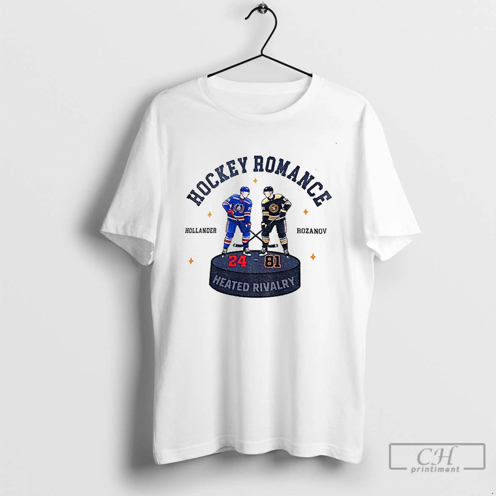 Classic Shane Hollander Ilya Rozanov 24 And 81 Heated Rivalry Hockey Romance T Shirts Sweater