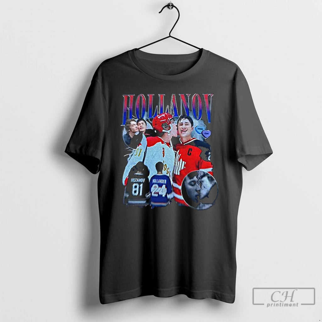 Classic Shane Hollander Ilya Rozanov 24 And 81 Heated Rivalry Hockey Romance Graphic T Shirts