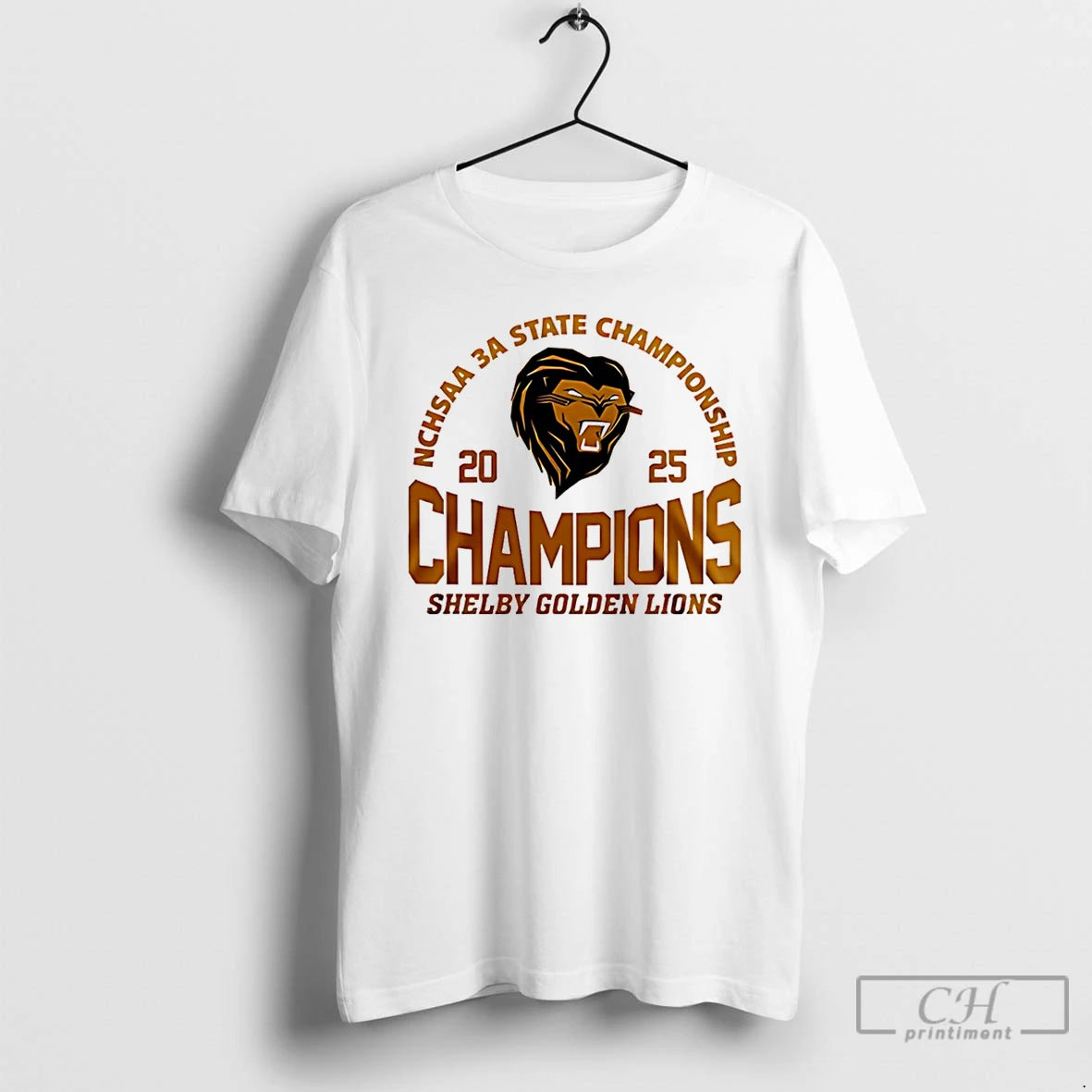 Classic Shelby Golden Lions 2025 Nchsaa 3a State Champions