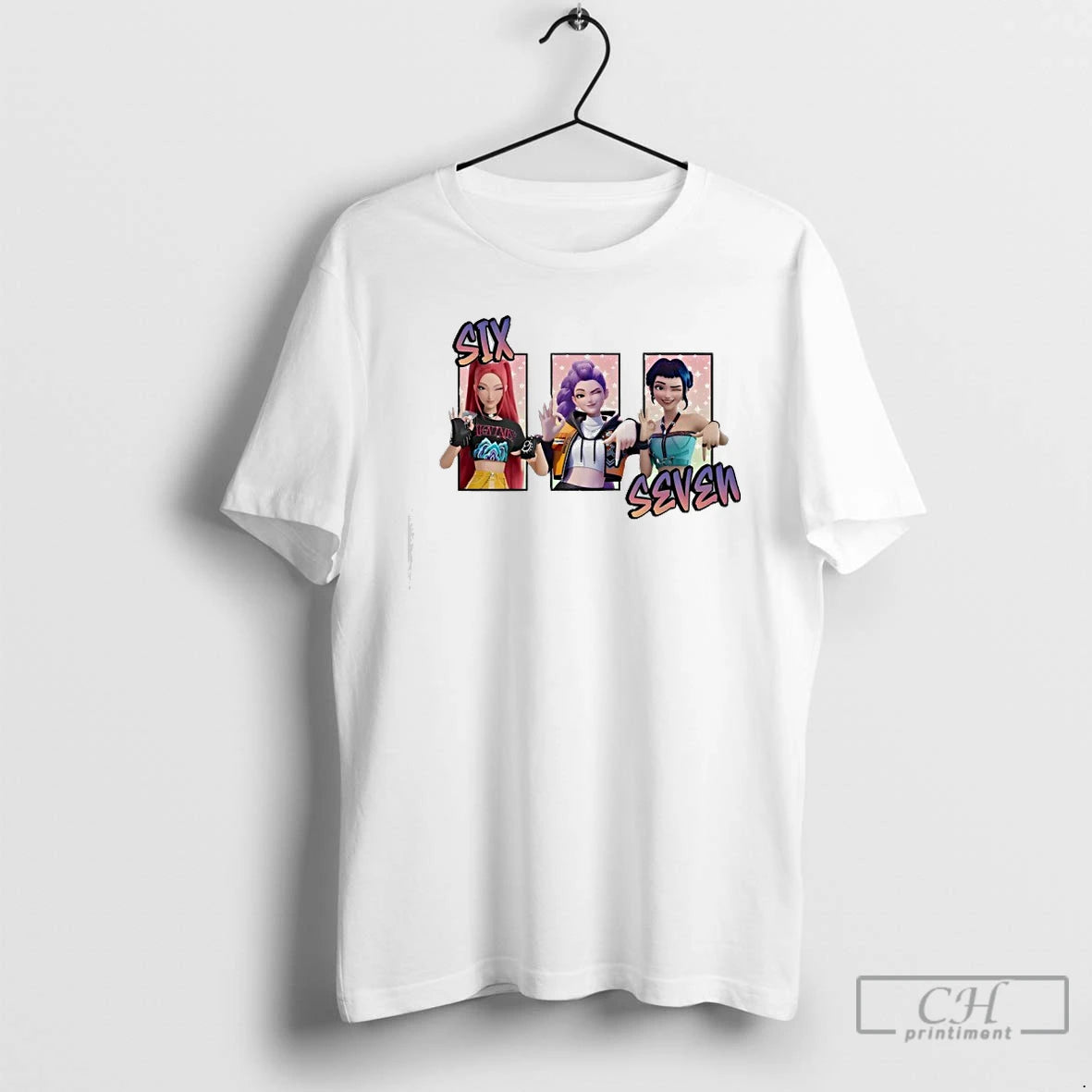 Classic Six Seven 6 7 Meme Kpop Girls Band