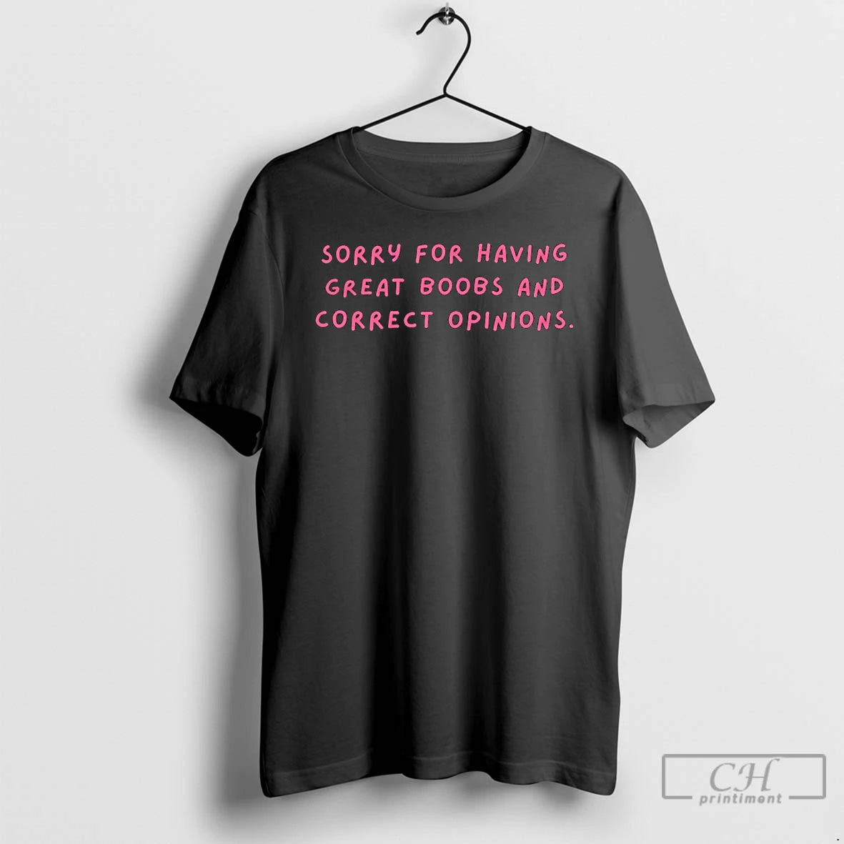 Classic Sorry For Having Great Boobs And Correct Opinions