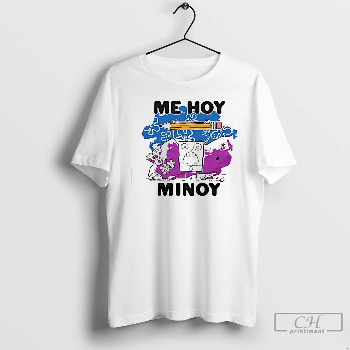 Classic Sponge Squarepants Doodlebob Me Hoy Minoy Graphic