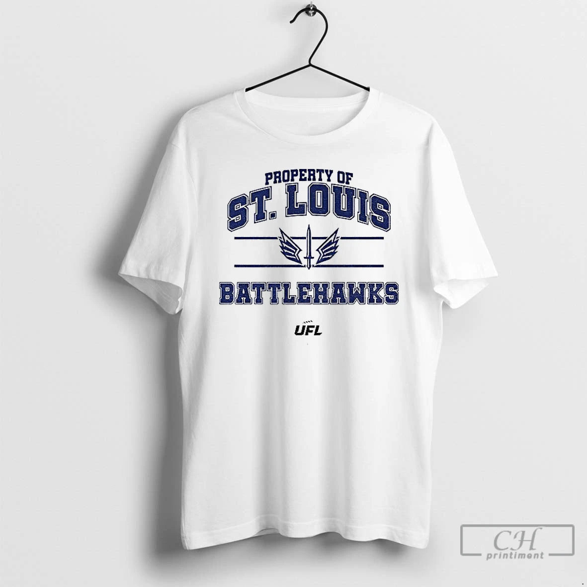 Classic St Louis Battlehawks Ufl Property Of St Louis Battlehawks