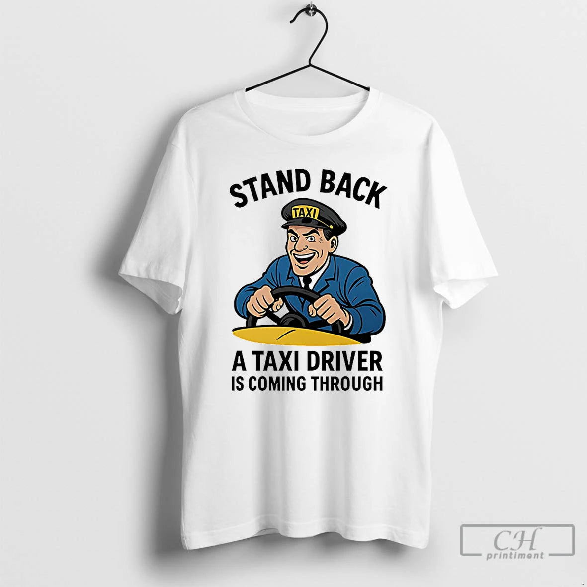 Classic Stand Back A Taxi Driver Is Coming Through Cartoon
