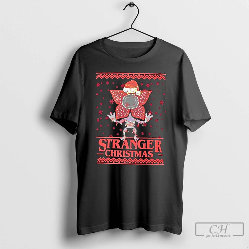 Classic Stranger Christmas Demogorgon Holiday Parody