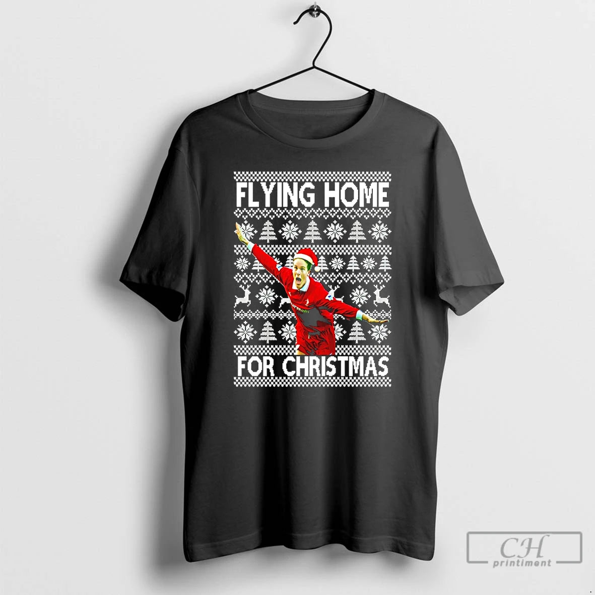 Classic Swindon Town Flying Home For Christmas Ugly