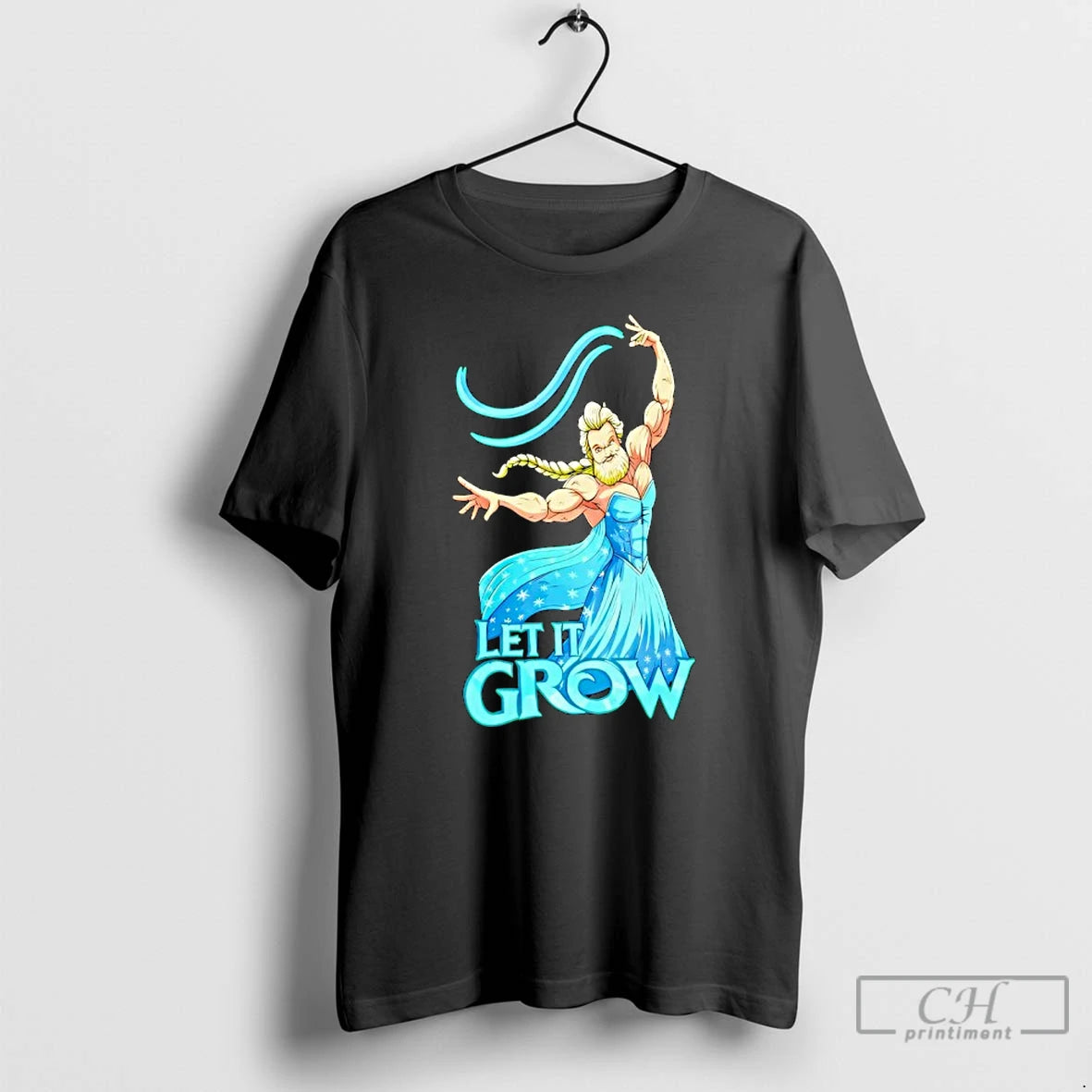 Classic Swollen Let It Grow Elsa Frozen Parody