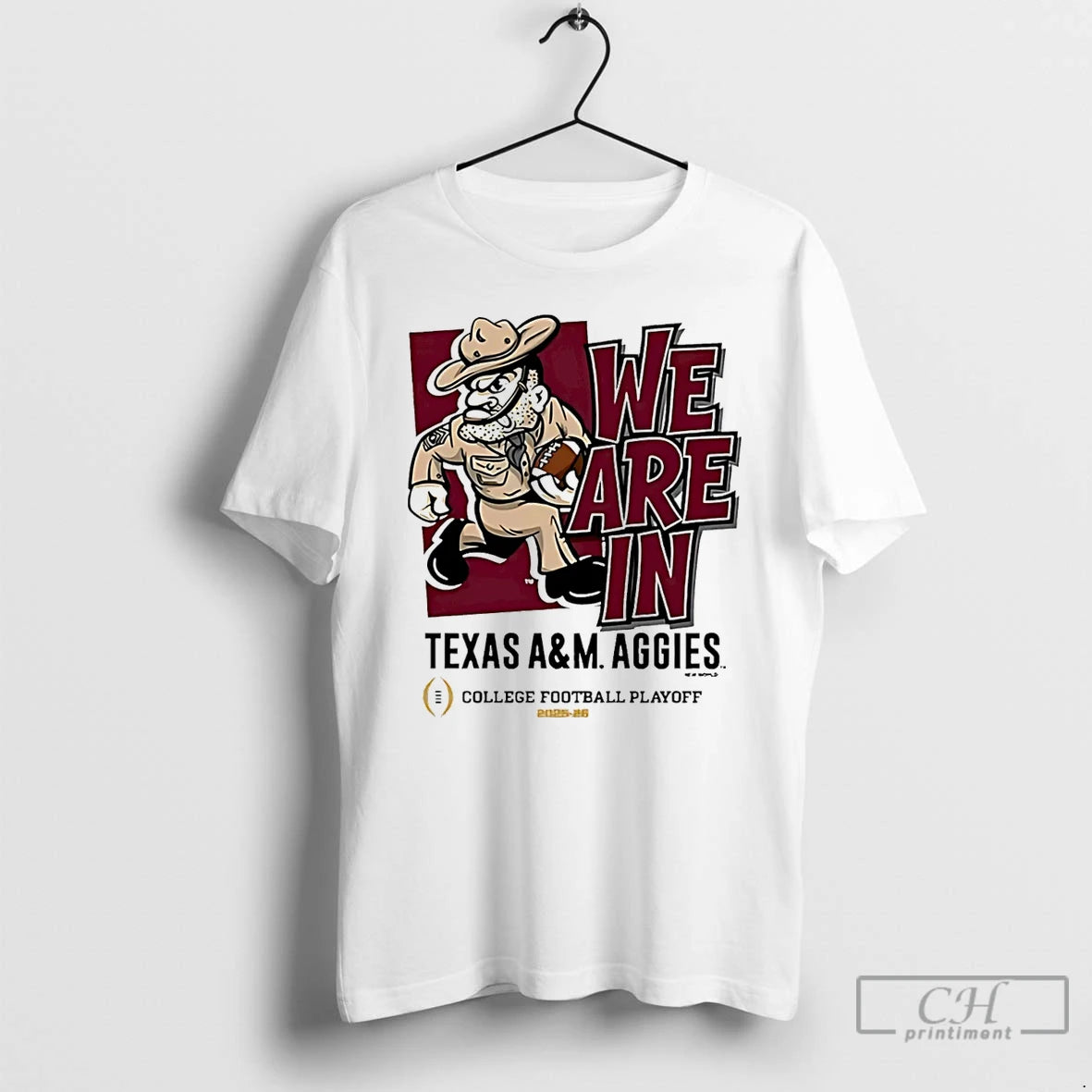 Classic Texas Am Aggies 2025 Cfp Bound We Are In Mascot