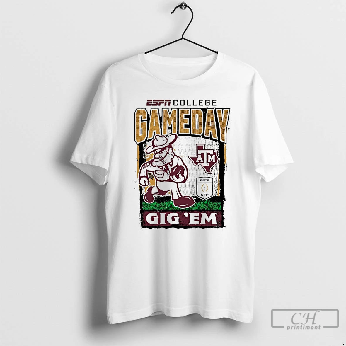Classic Texas Am Aggies Cfp 25 2026 Gig Em Gameday Mascot
