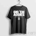 Classic Texas Am Football 2025 26 Cfp Team Slogan Gig Em Aggies T Shirts Sweater