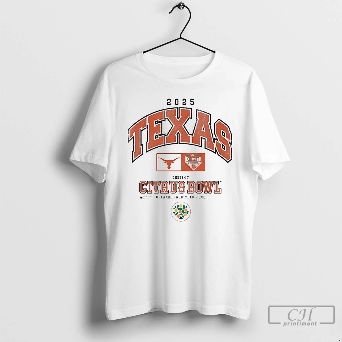 Classic Texas Longhorns 2025 Cheez It Citrus Bowl Orlando Christmas