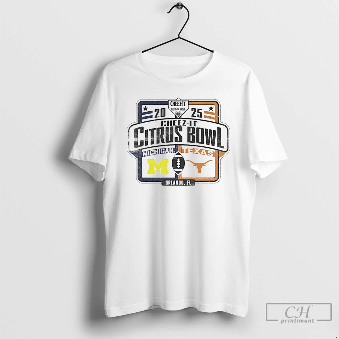 Classic Texas Longhorns Vs Michigan 2025 Citrus Bowl Game Dueling