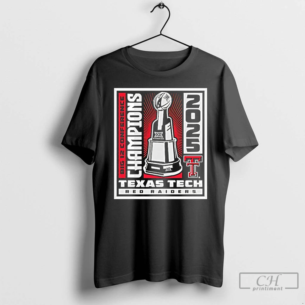 Classic Texas Tech Big 12 Conference Champions Winner Win Trophy