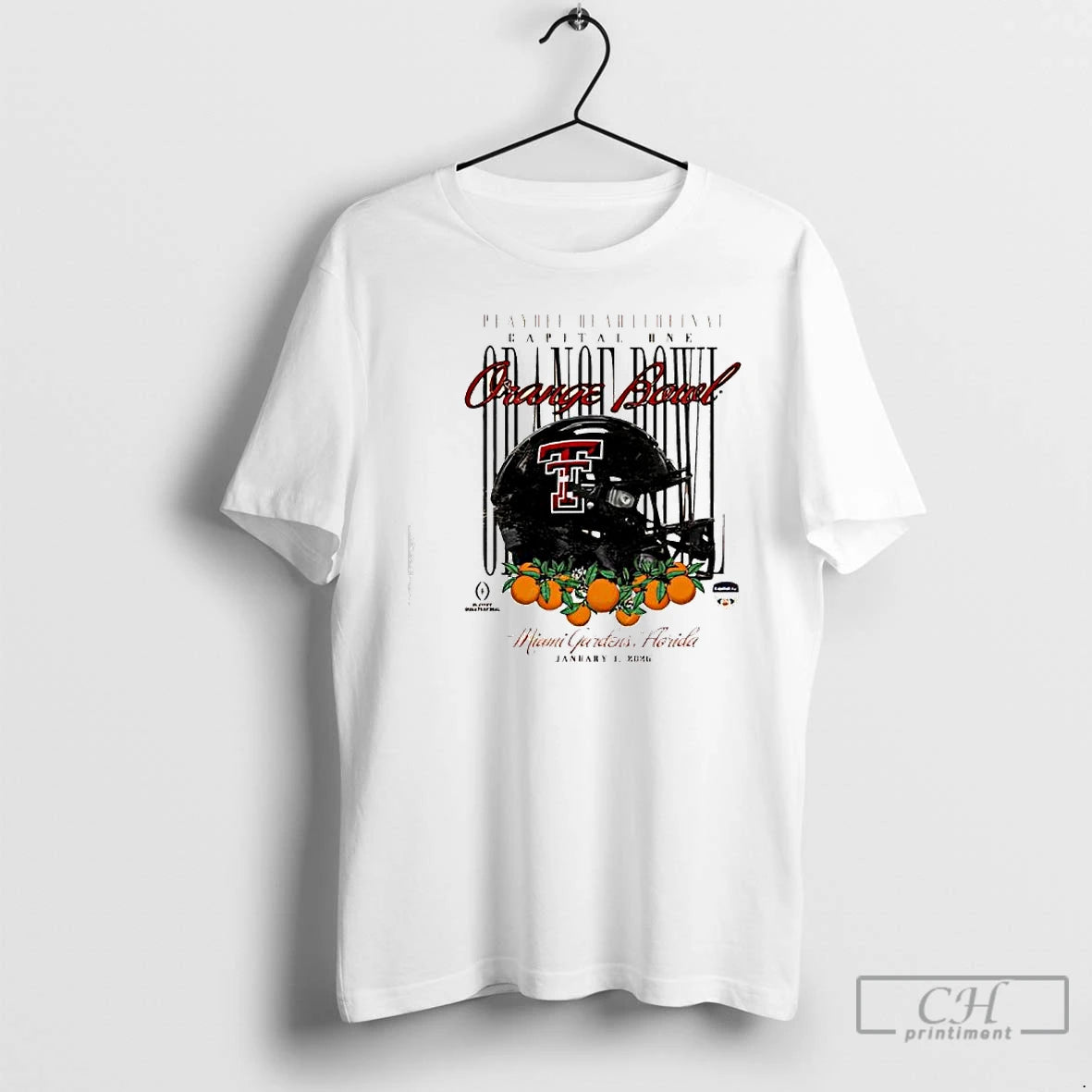 Classic Texas Tech Red Raiders Something Inked 2026 Orange Bowl