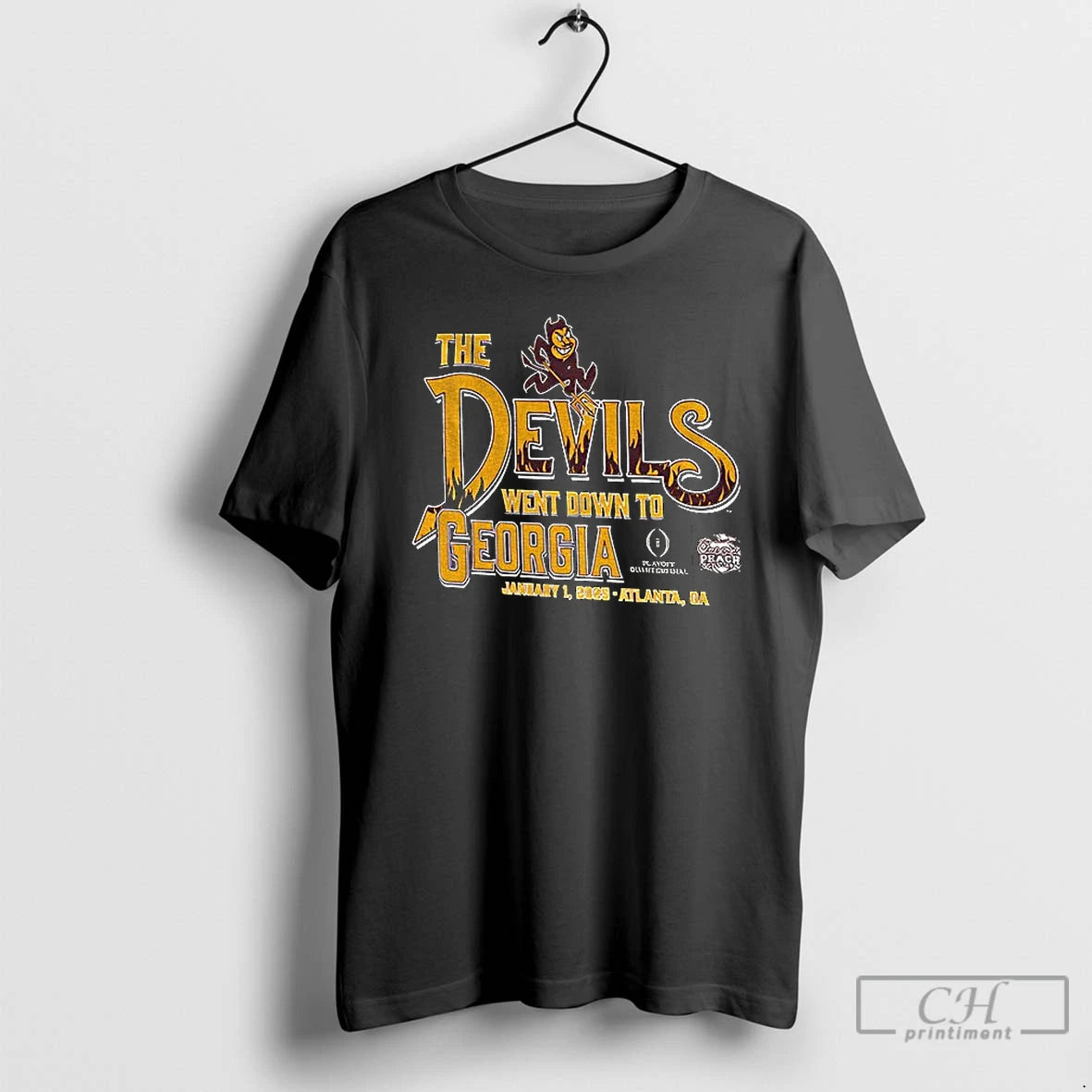 Classic The Arizona State Sun Devils Went Down To Georgia Jan 1 T Shirts Sweater