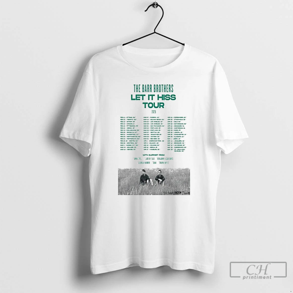 Classic The Barr Brothers Let It Hiss Tour 2026 Dates
