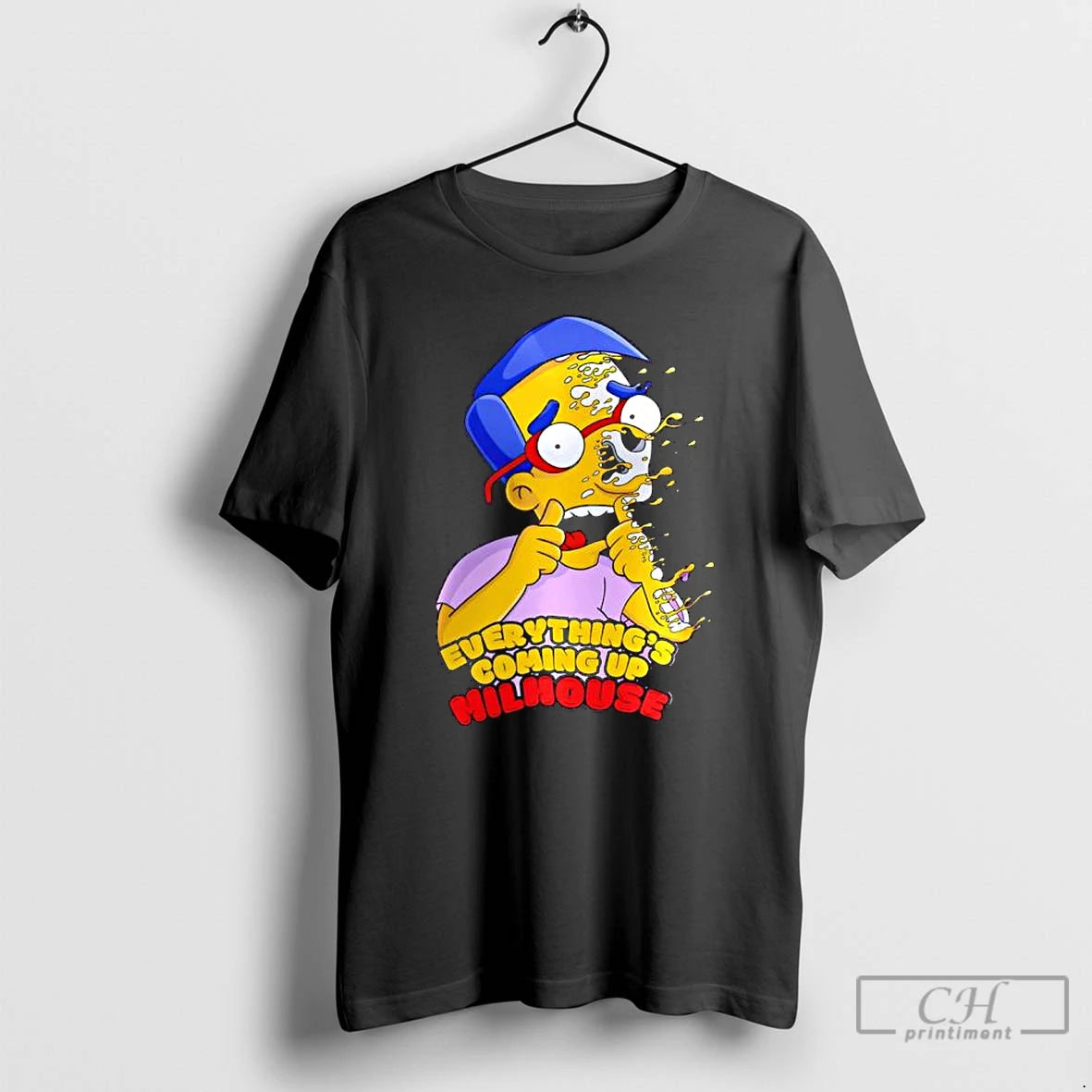 Classic The Simpsons Everythings Coming Up Milhouse Graphic