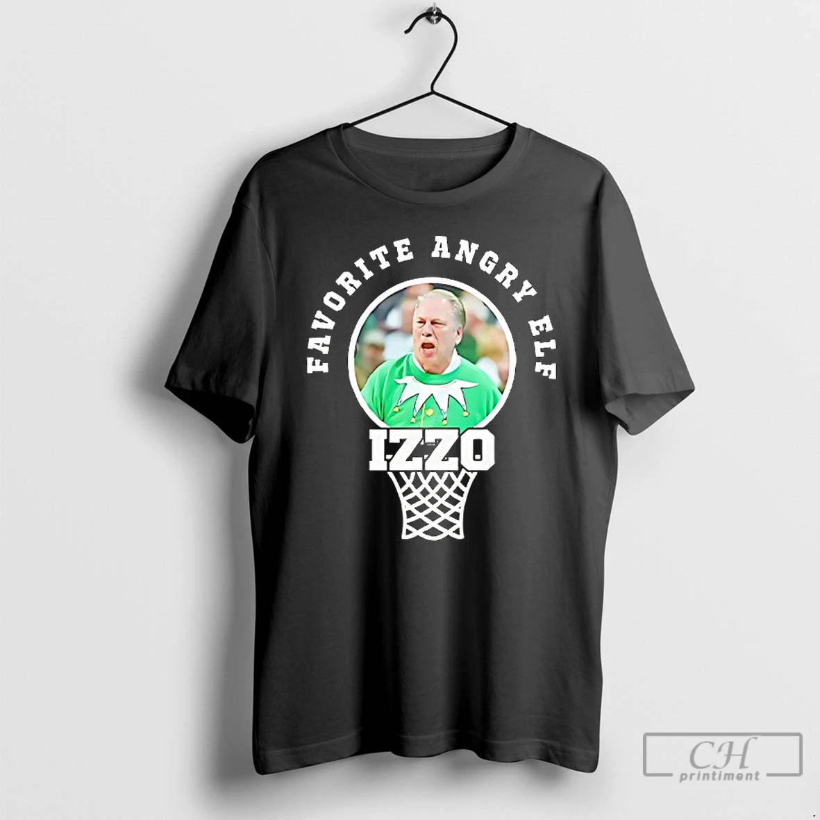 Classic Tom Izzo Favorite Angry Elf Basketball Coach