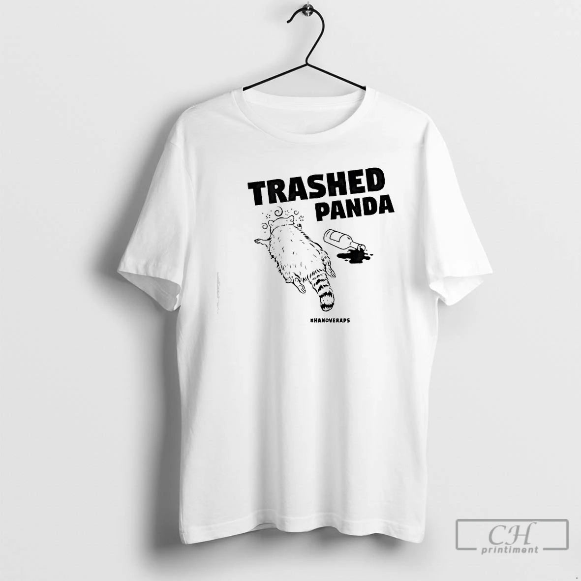Classic Trash Panda Racoon Gets Drunk