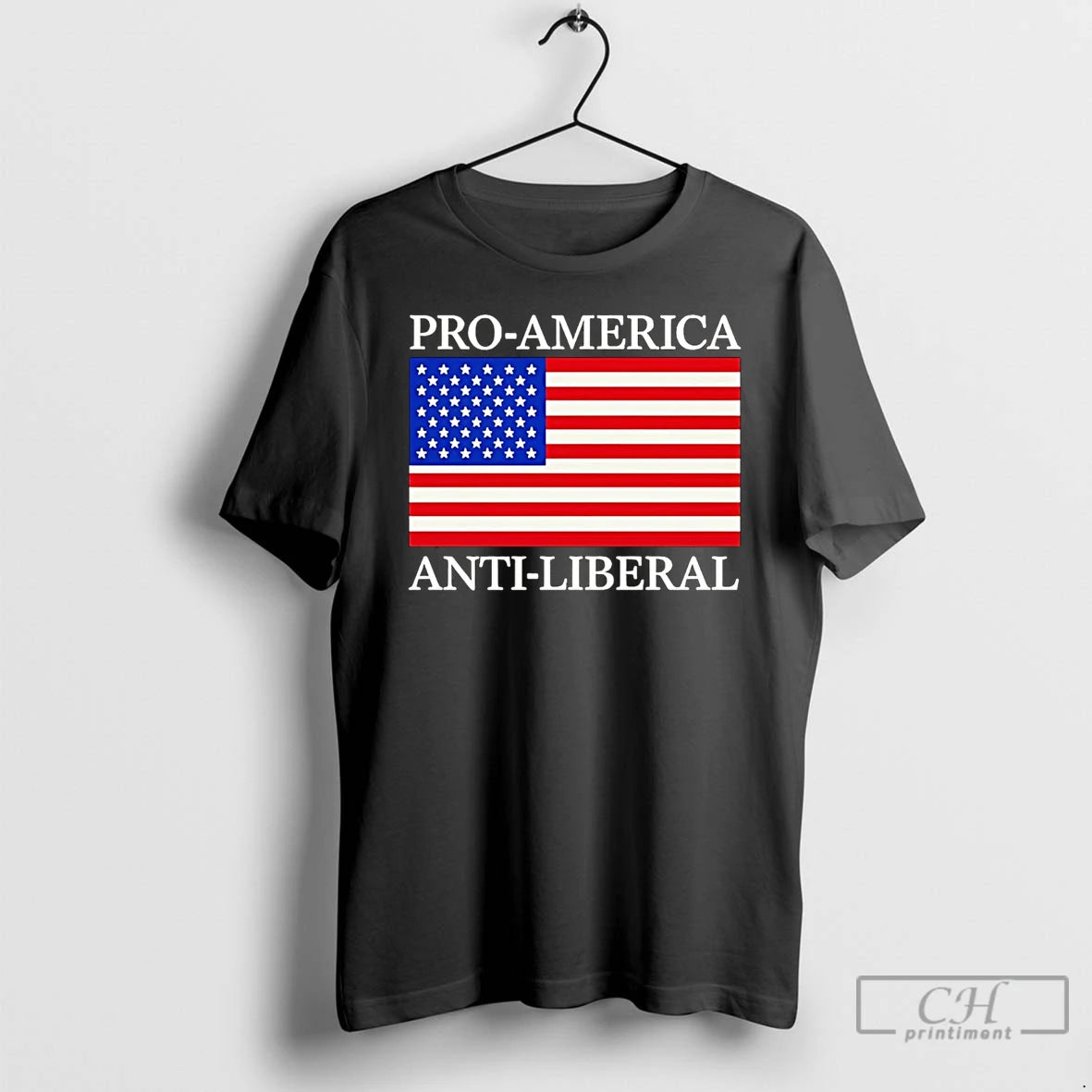 Classic Us Flag Pro American Anti Liberal