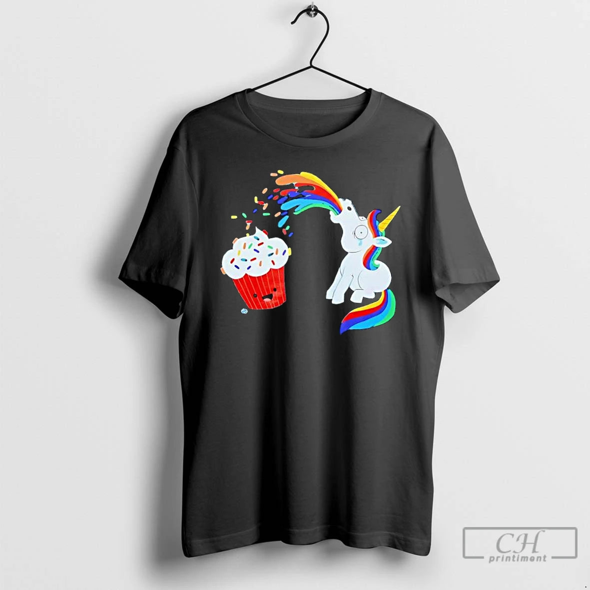 Classic Unicorn And Cupcake Cute